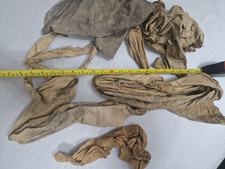 Job Lot Used Natural Chamois Leather Cleaning Cloths Shammy Car Horse Wash Dry