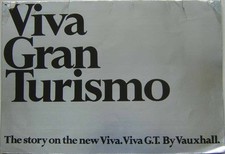 Vauxhall Viva HB GT 2-Litre 1968-69 Original UK Large Format Brochure V1777