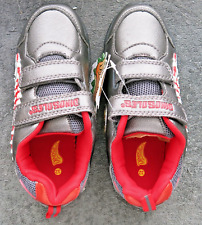 Boys Dinosaur Led Shoes Kids Dinoskulls Light Up Sneakers Genuine Faux Leather