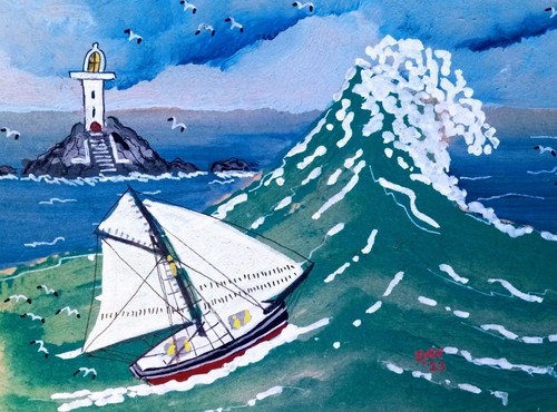 Big wave aft - big, wallis