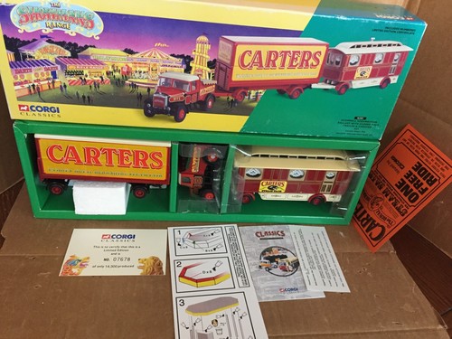Corgi showmans circus scammell - showmans,