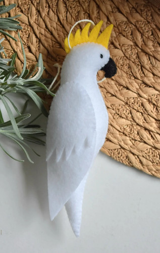 Handmade felt parrot toucan - handmade,