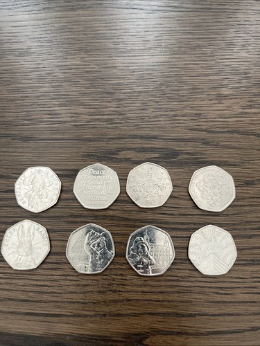 Rare and collectible 50pence - rare,