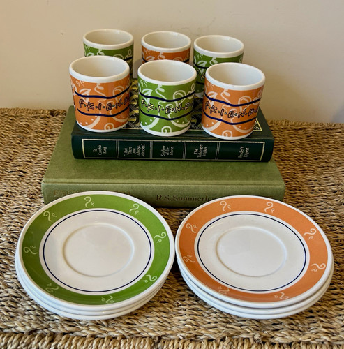 Friends show espresso cups - espresso,