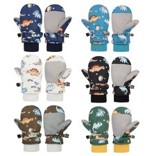 Kids Winter Snow Mittens Water