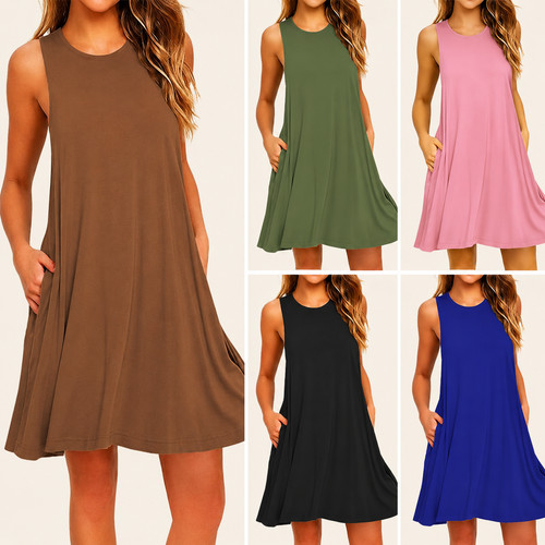 Women ladies dress swing - ladies,