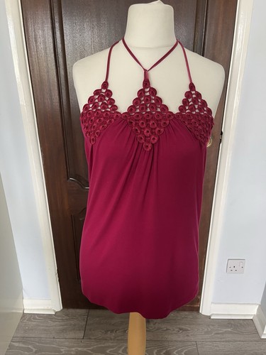 Ladies pink cerise top - top,, uk