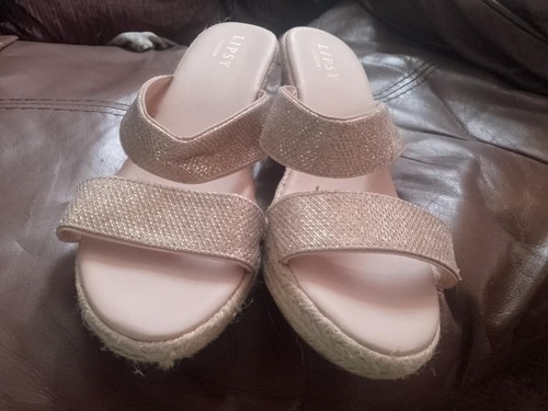 Lipsy london ladies gold wedge - lipsy,