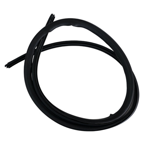 Black windshield reveal - black,