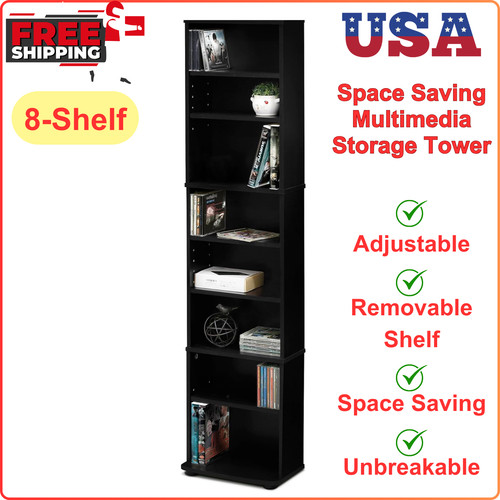 Dvd tier rack storage - 8,