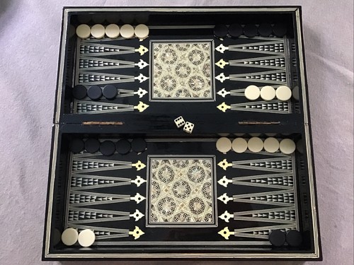 Vintage wooden inlaid - wooden,