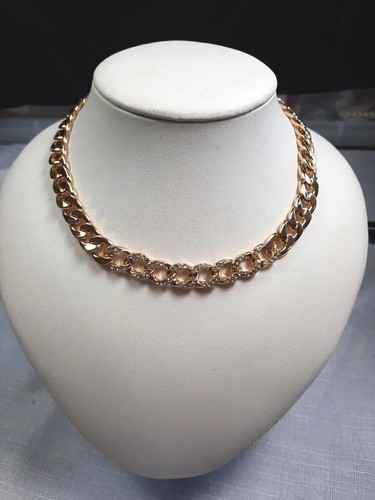 Claires gold crystal - crystal, bling
