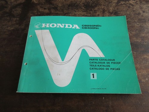 Honda cb250nd cb400n - cb400n, oem