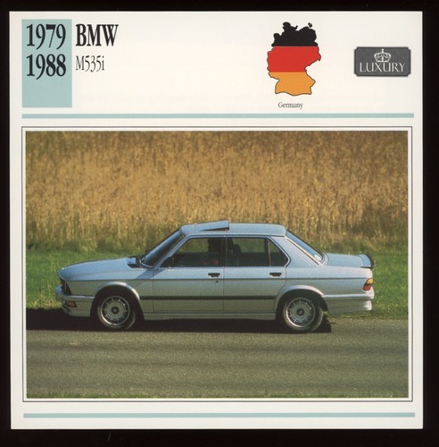 1979 1988 bmw m535i - -,