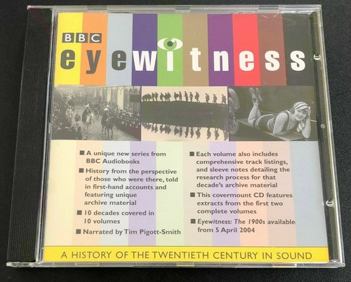 Audio book eyewitness - eyewitness, a