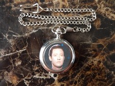 STAR TREK DATA CHROME POCKET WATCH WITH CHAIN (2)