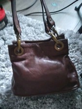 River Island Vintage Brown Hobo bag, Real Soft Leather Small mini bag.