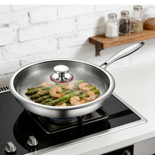 30cm titanium frying - frying, non