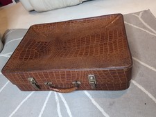 Vintage cheney faux - faux, crocodile