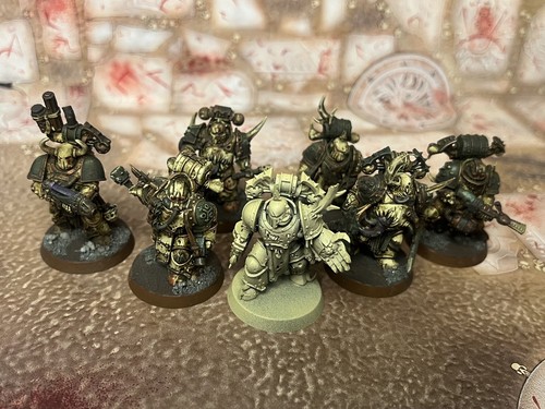 Death guard plague marines - guard:,