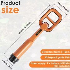Underwater Metal Detector 9.84FT IP68 Fully Waterproof 4.2" Coil Metal Detec]