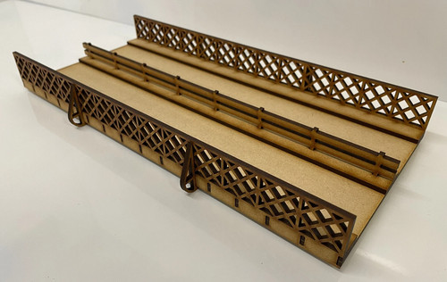 300mm lattice fence - lattice, bridge