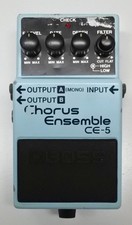 BOSS CE-5 Chorus Ensemble Guitar Effects Pedal 1991 #64 Analog Circuit DHL EMS
