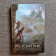 Paleomythic: A Roleplaying Game of Stone and Sorcery - Hardback RPG Book