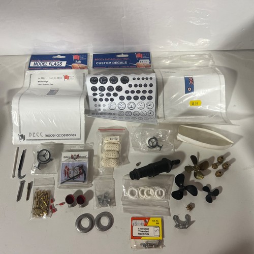 Ship model spare parts - parts, and