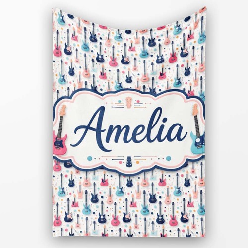 Soft fleece blanket colorful - soft,