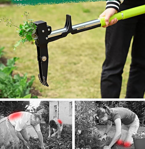Long handle ergonomic weed - ergonomic,