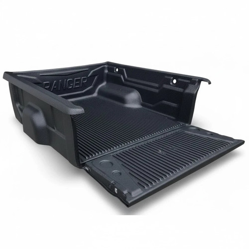 Black pickup truck bed liner - black,