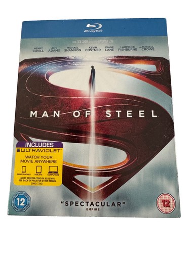 Superman man steel blu ray - steel,, blu-ray