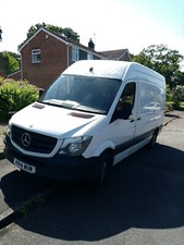Mercedes Benz sprinter van white 3500KG Gross 313 CDI. Full service history.