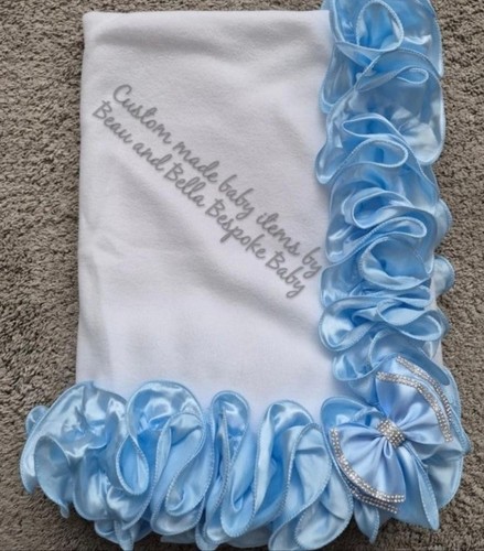 Romany babies blue ruffle - romany,