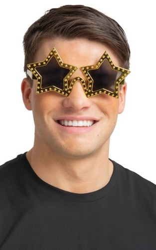 Golden star shades hollywood - star,