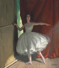 Laura knight signed oil - knight,