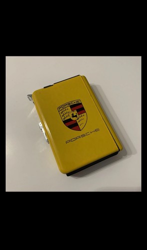 Vintage porsche style yellow - vintage,
