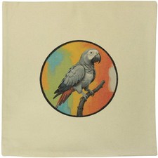 40cm x 40cm 'African Grey