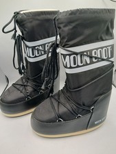 Moon Boot Tecnica Snow Boots Black Size 6 - 7.5 / 39 - 41 Womens Mens