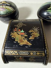 Vintage Japanese Style Lacquer