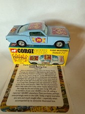 Corgi Club 348 Ford Mustang Flower Power Stock Racing + COA