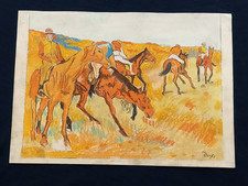 Edgar Degas Drawing on paper