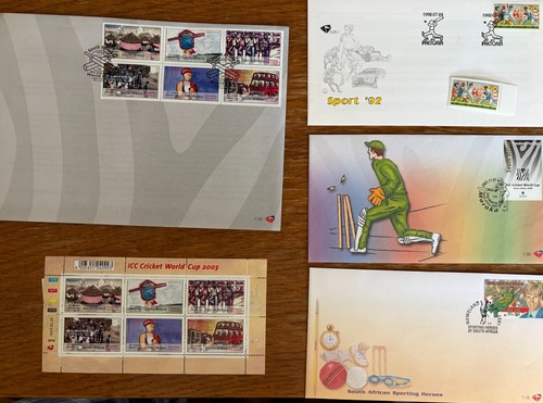 South africa cricket stamps - africa,