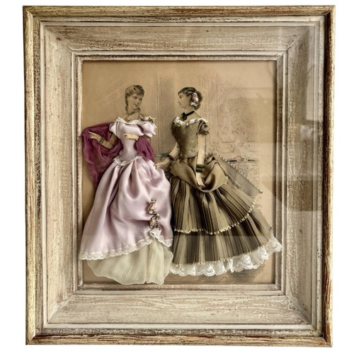 Vintage french shadow - shadow, box