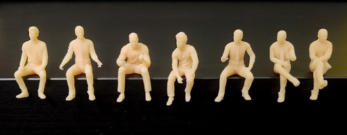 Model railway scale people - railway,