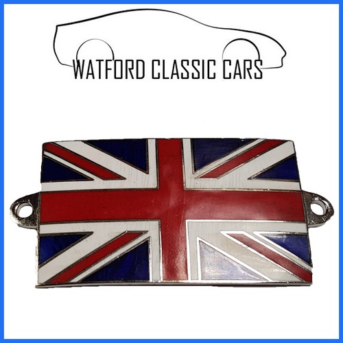 Enamel union jack - enamel,