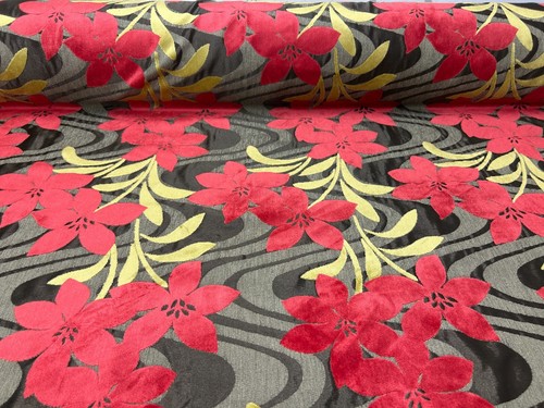 Velvet upholstery fabric - upholstery, by