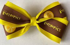 Brownies Uniform Guiding Boutique Hair Bow Grosgrain Ribbon