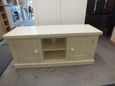 Buckingham Painted TV Unit, F&B New White , bespoke colours & sizes available